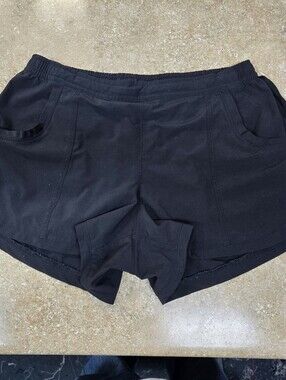 Athleta Black Performance Running Shorts